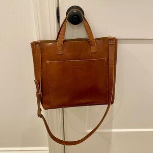 Portland Leather medium crossbody tote